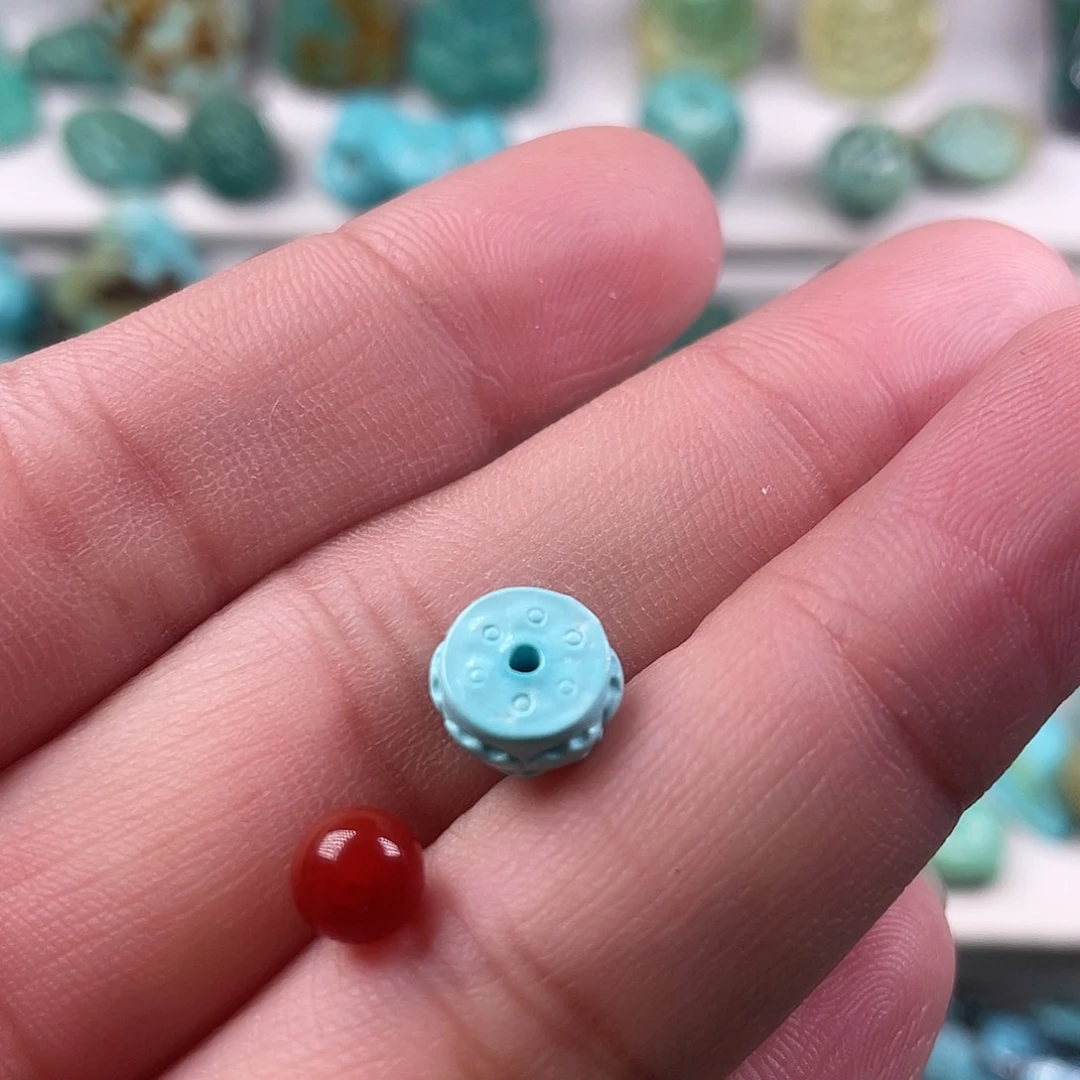 南红玛瑙未镶嵌颈饰