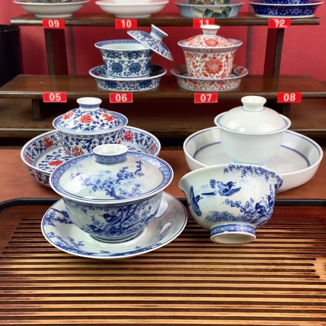 柒***、景德镇高温精选茶具