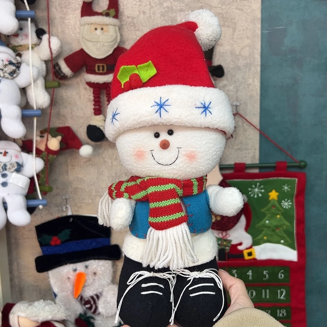 毛绒马戏团风雪人带配