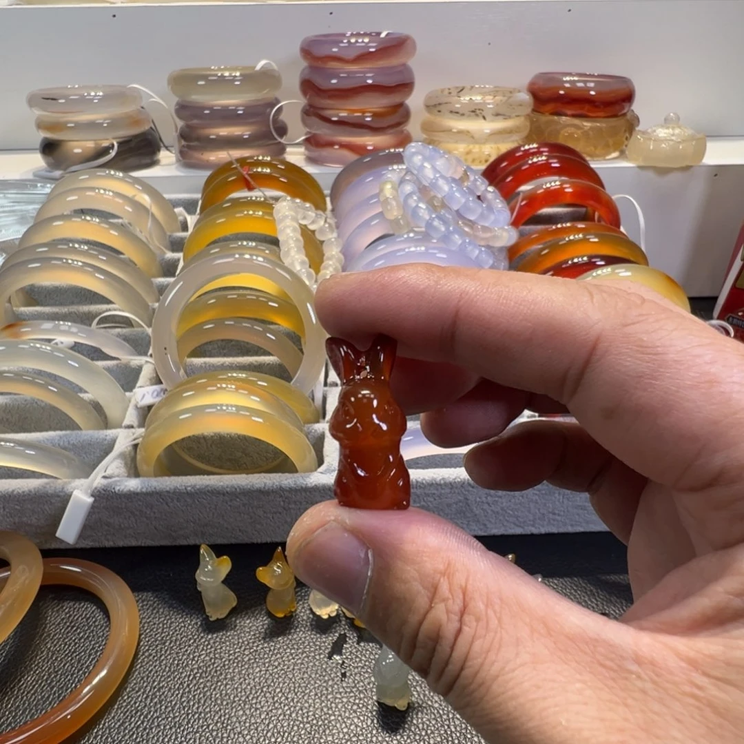 蜕***玛瑙/玉髓未镶嵌手镯