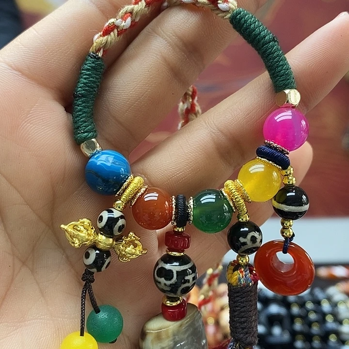 玛瑙/玉髓合金颈饰