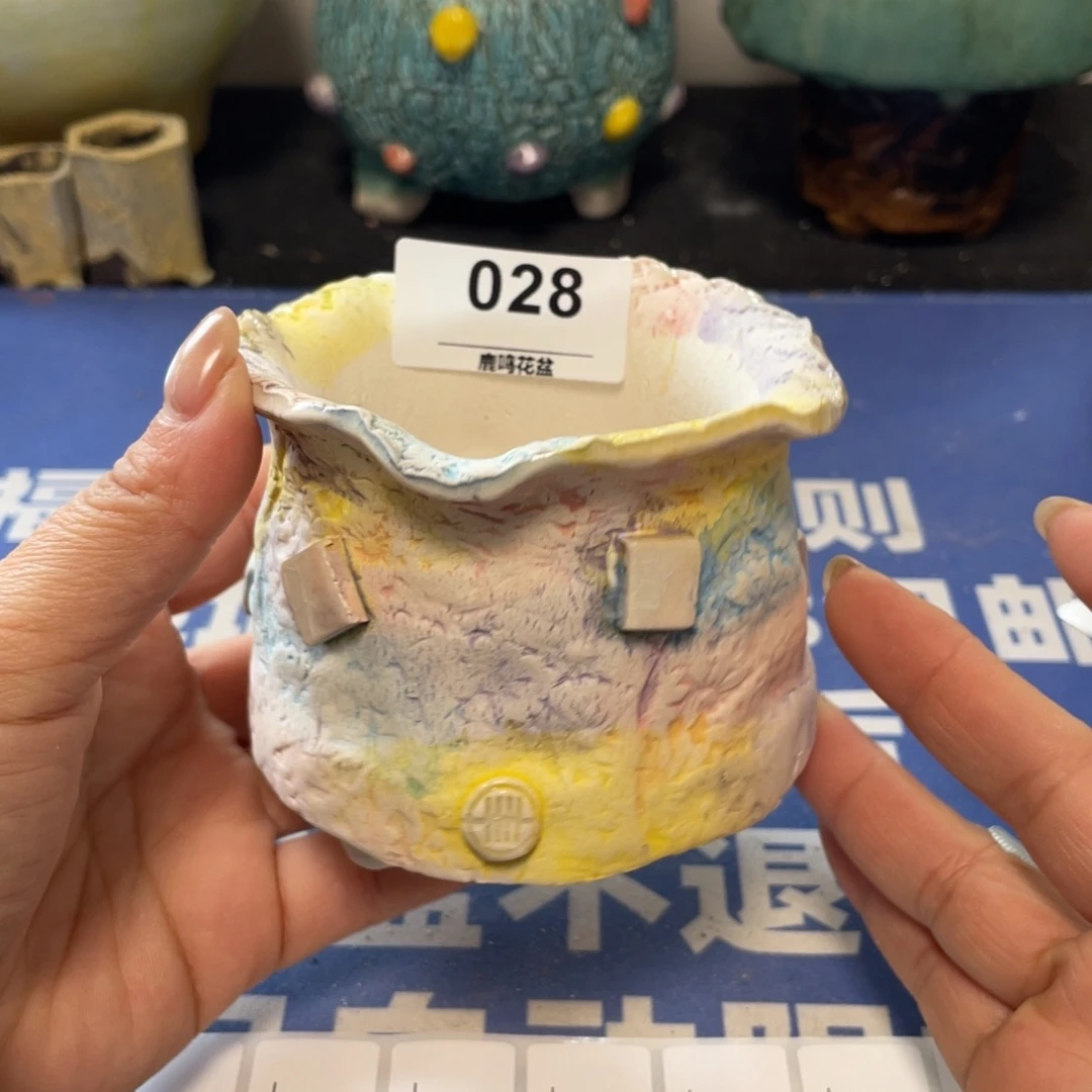 微瑕陶艺多肉花盆28