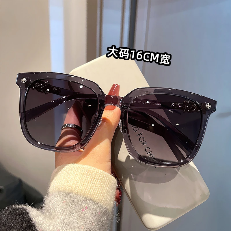 超大框16CM加粗墨镜男款大脸粗框太阳眼镜女高级感显脸小遮阳镜潮