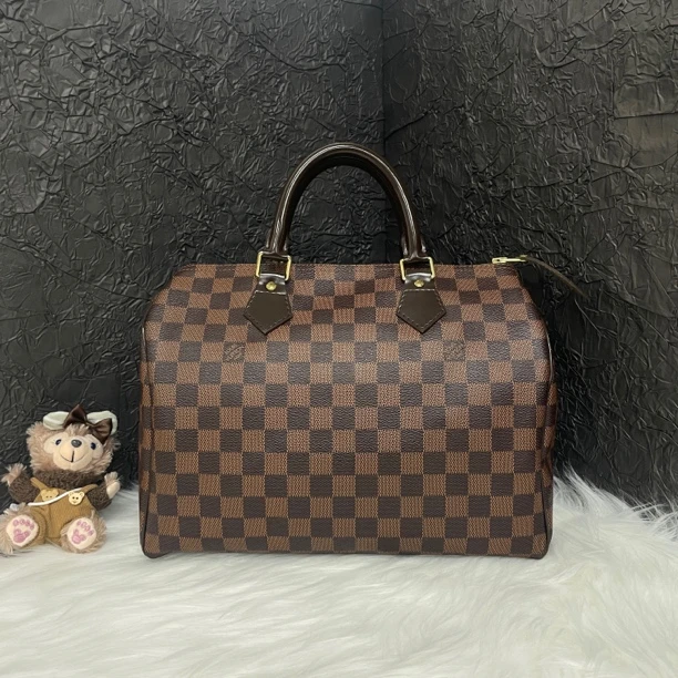 95新 LouisVuitton/路易威登 路易威登棋盘格sp30手提包