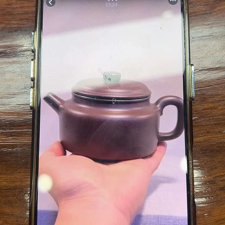 大***星茶壶紫砂底槽清大亨德钟