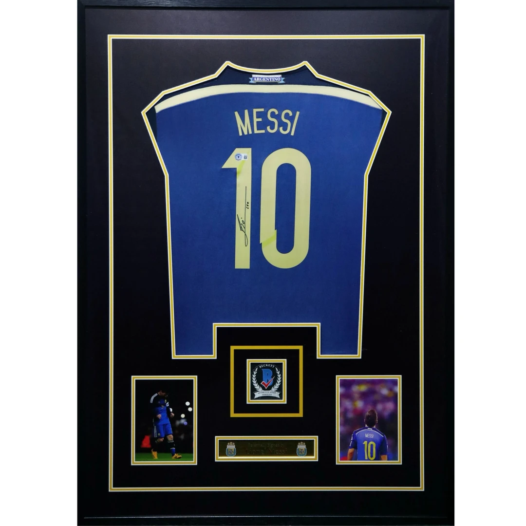 Lot 40 梅西2014年国家队签名球衣