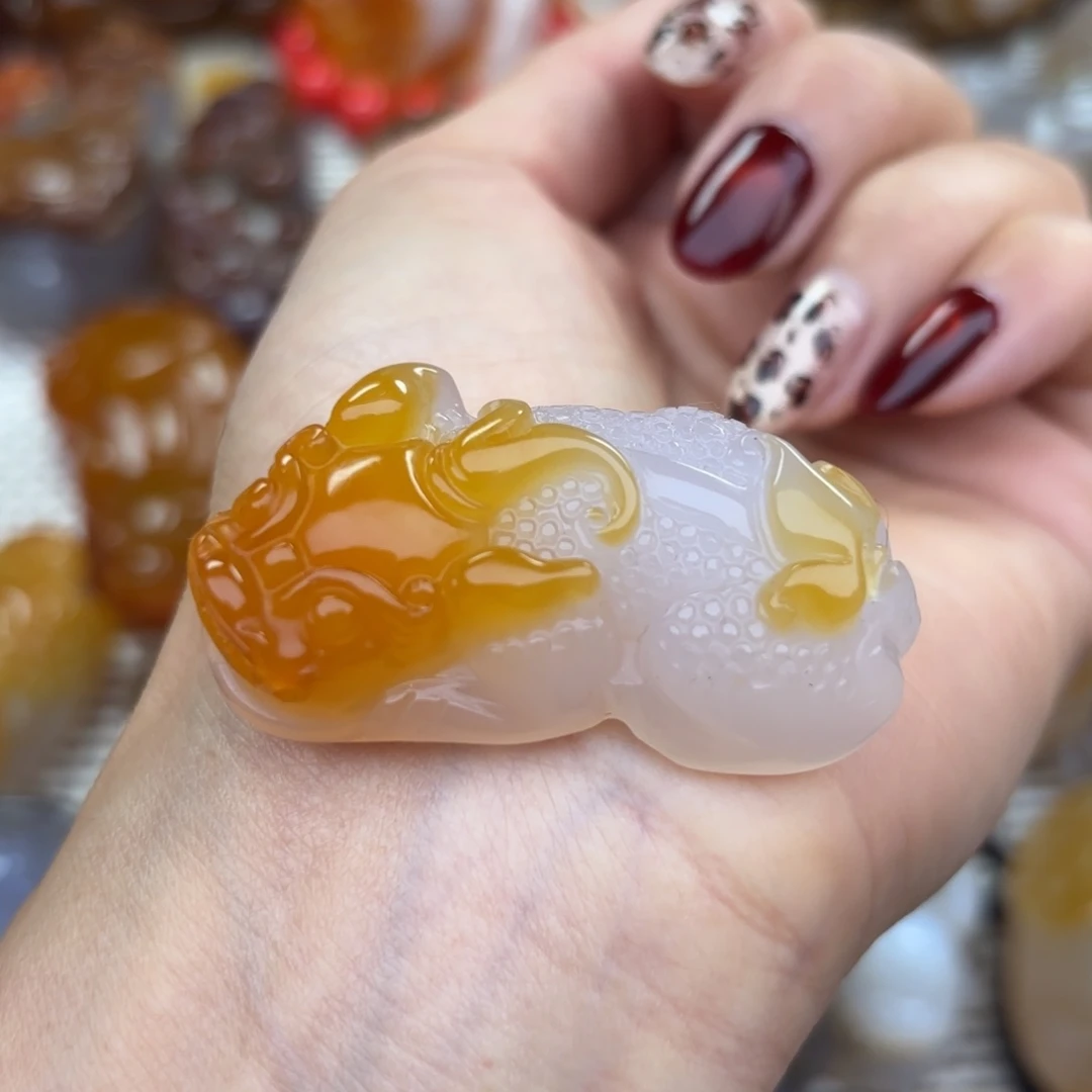 未镶嵌挂件玛瑙/玉髓