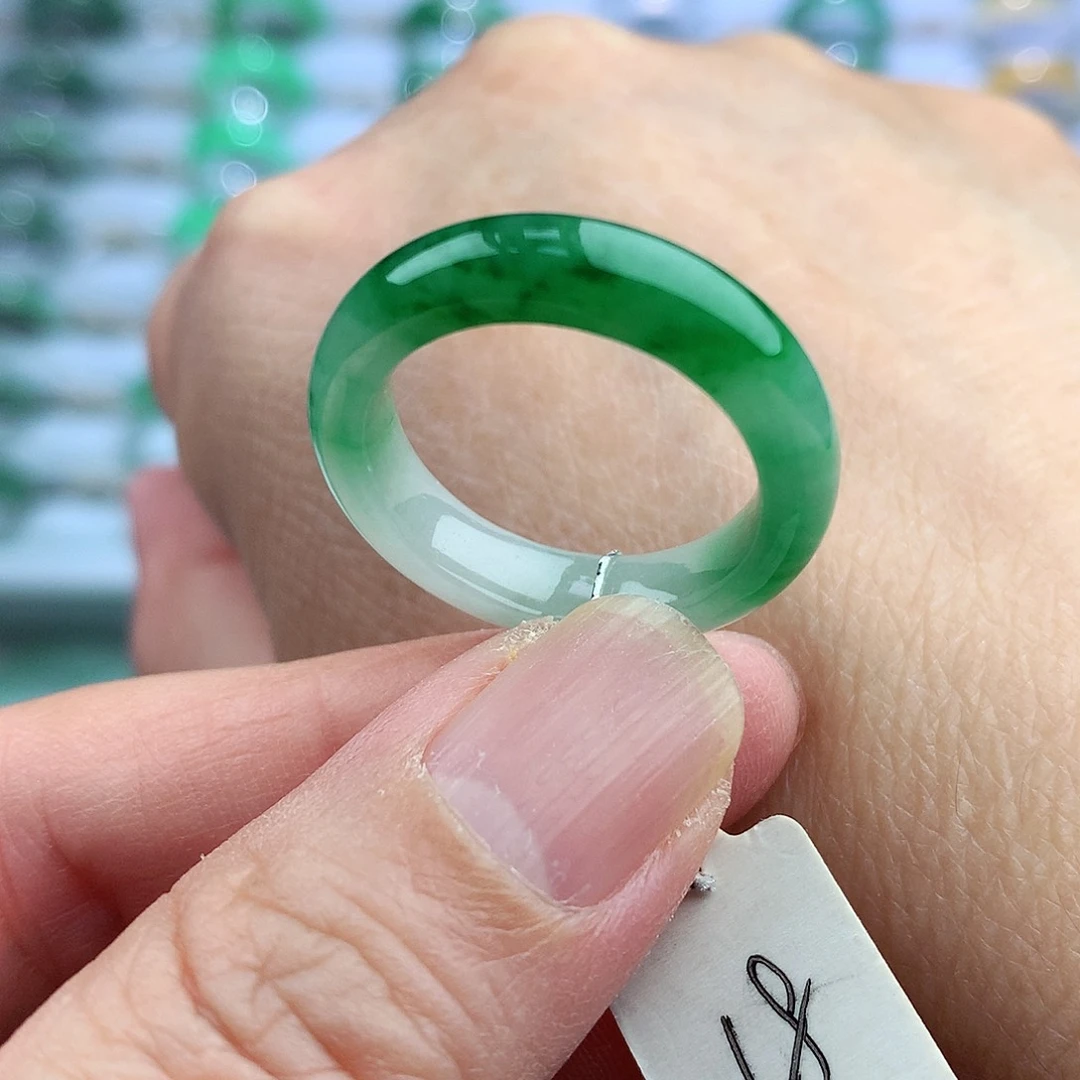 未镶嵌戒指翡翠18号