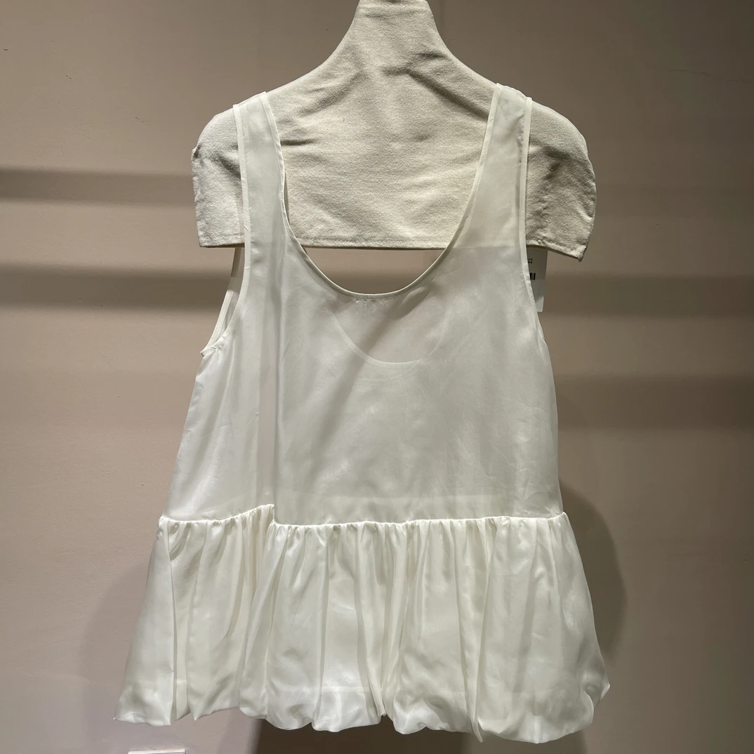 有尾｜新款欧根纱花苞背心3325302