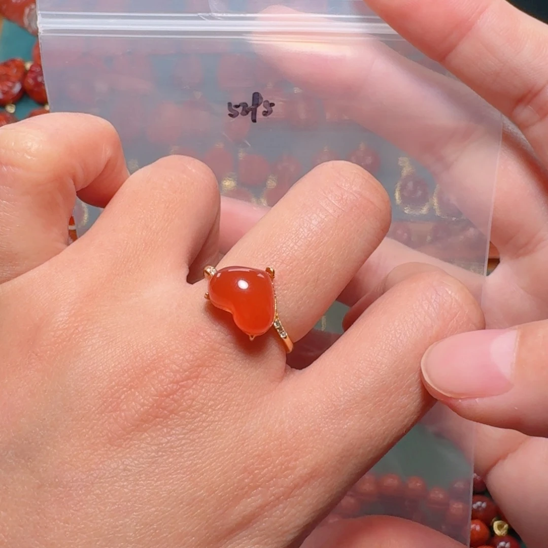 南红玛瑙南红银S925镶嵌