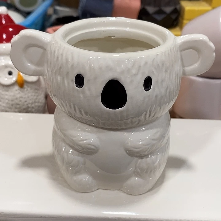 陶摆件陶盆有孔 瑕疵介意勿拍