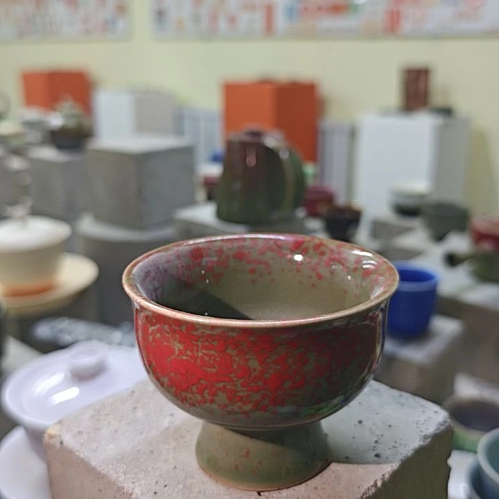 翠***堂主人杯        陶胎