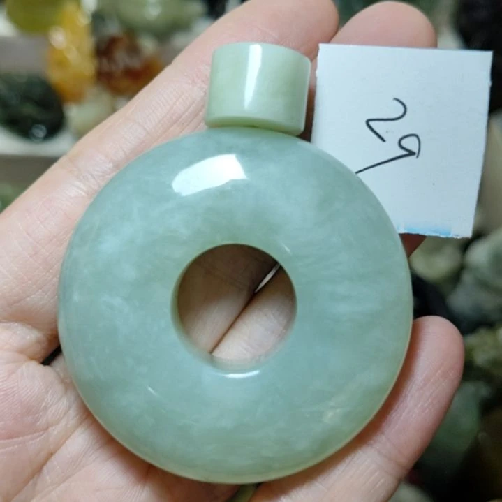 未镶嵌岫玉平安扣