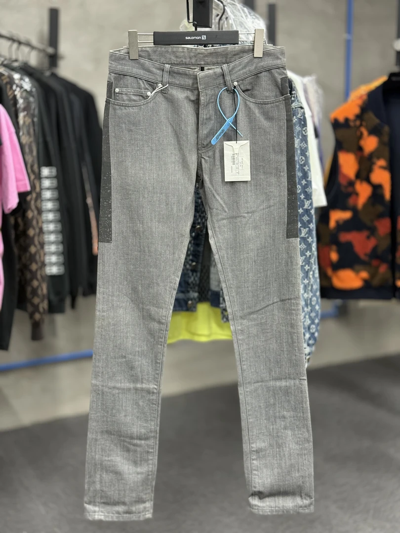 未使用 Balenciaga/巴黎世家 拼接牛仔裤 29码裤长112腰围80