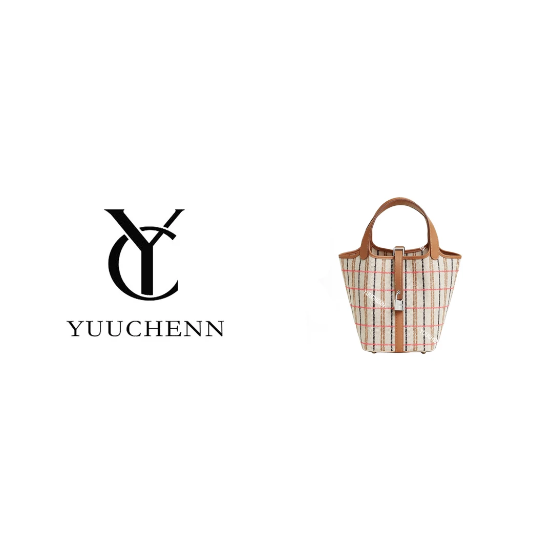 YUUCHENN/【手工定制】18cm原创设计高定真皮包 HH7393