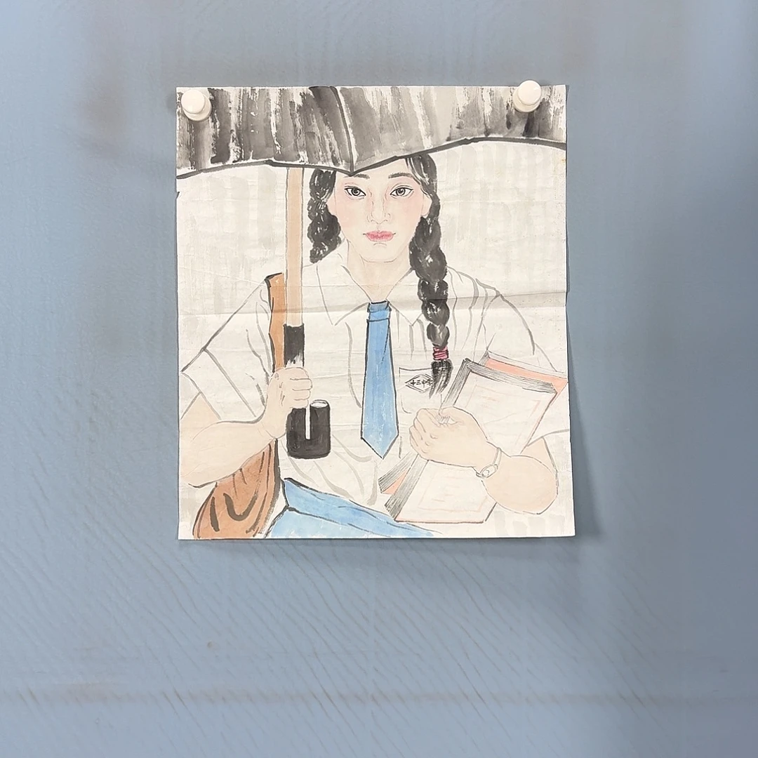 国画1333 牡丹仙子好可爱