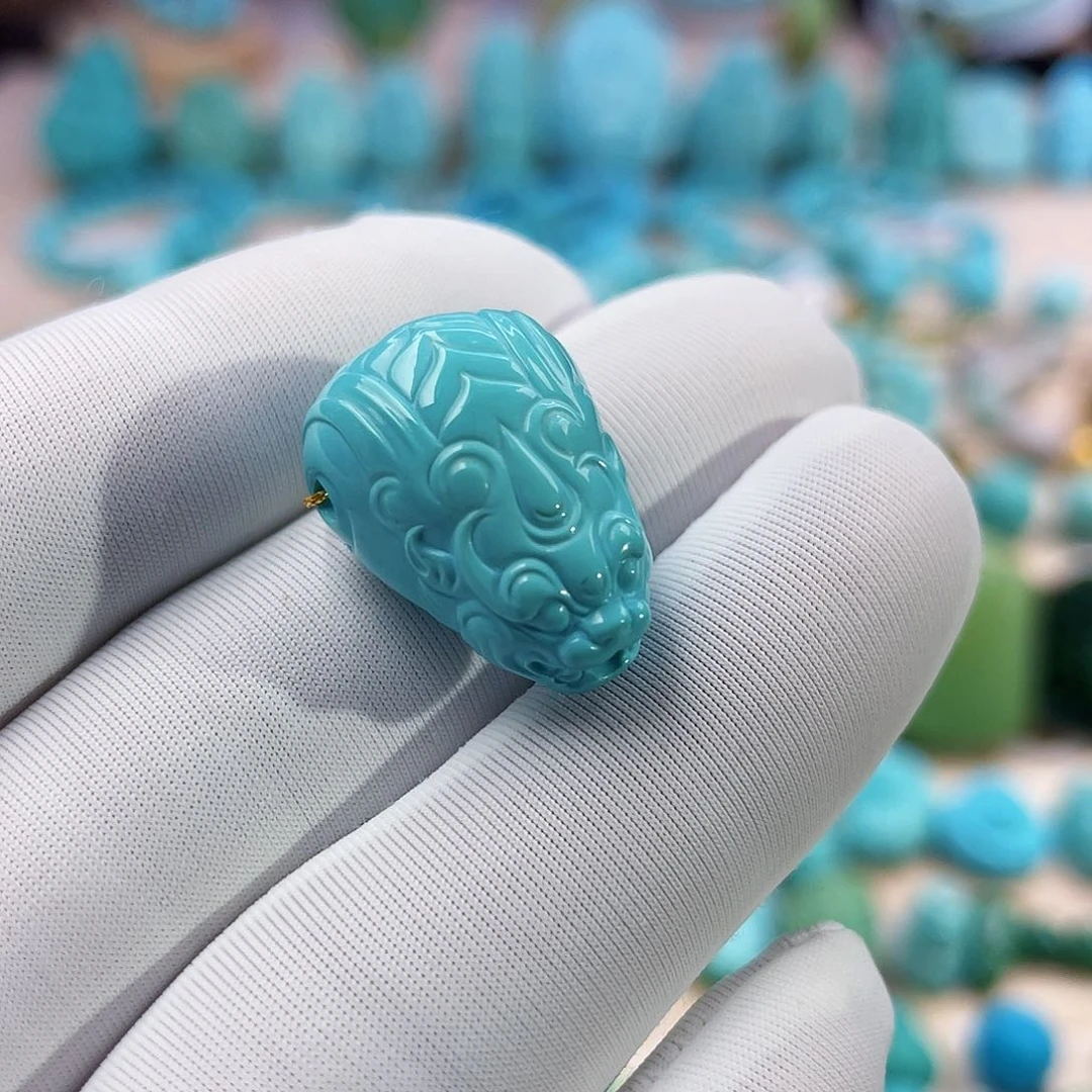 绿松石珠宝奇石未镶嵌