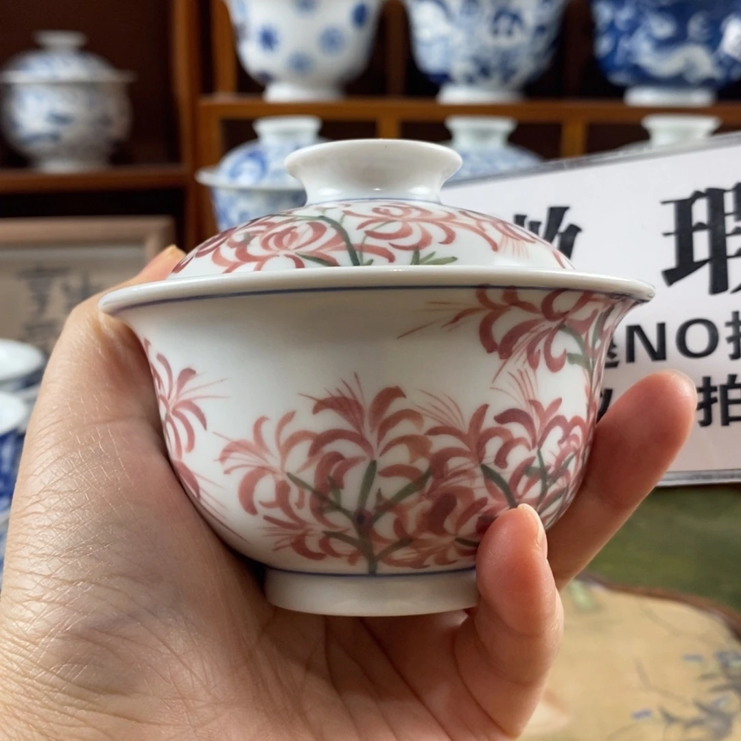 瓷片景德镇陶瓷手绘茶器385