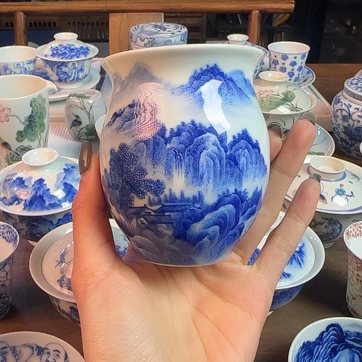 名窑口 山水公道杯福利福利