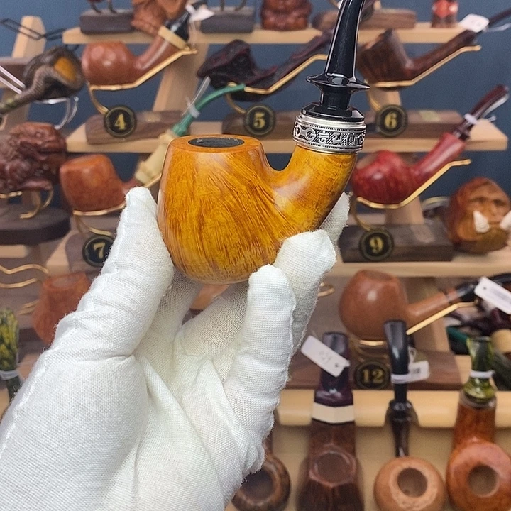 石楠木手工烟斗制作