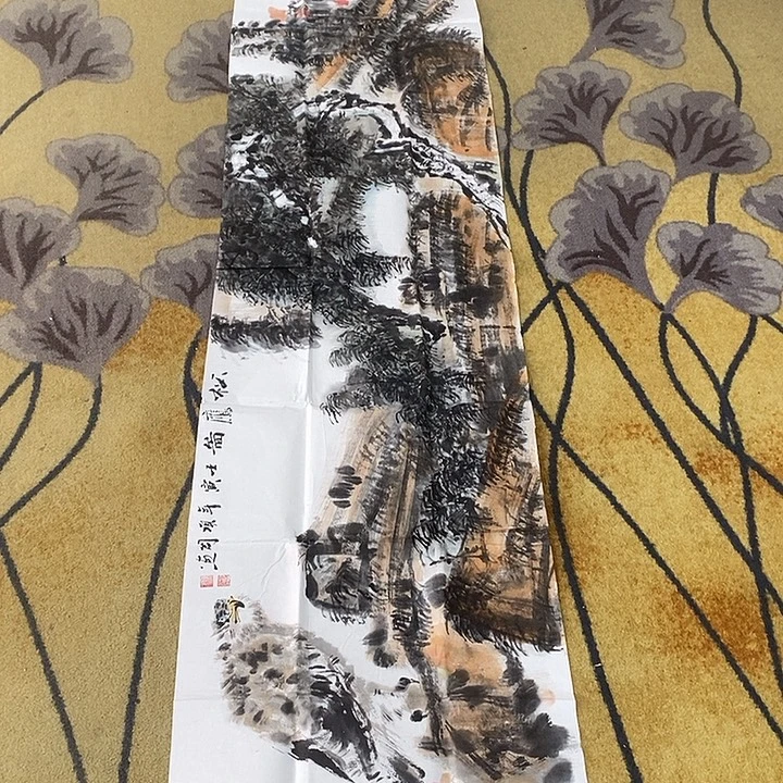 慎***独国画杨洋50/180手绘画芯