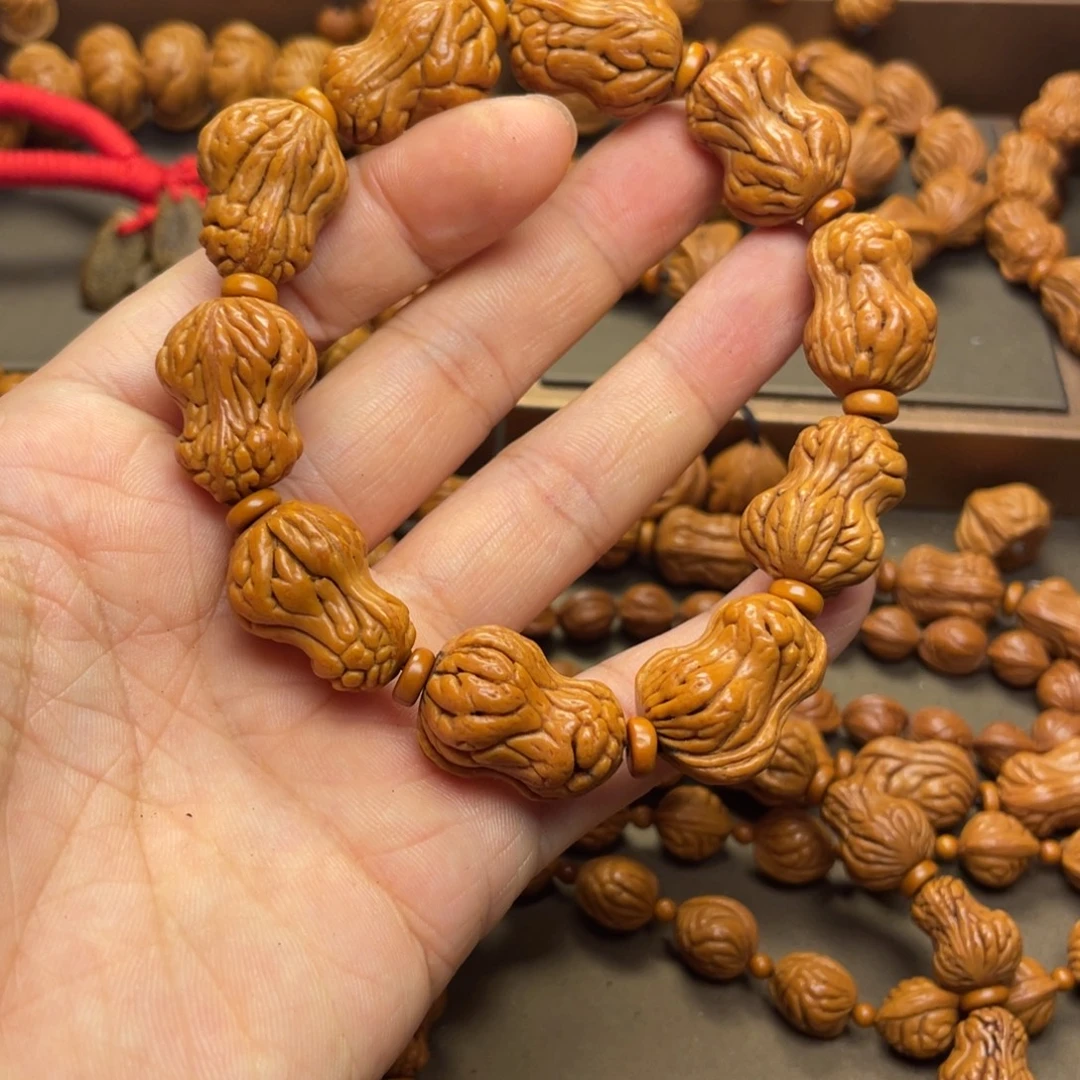 T***手串桃核龙纹桃核5