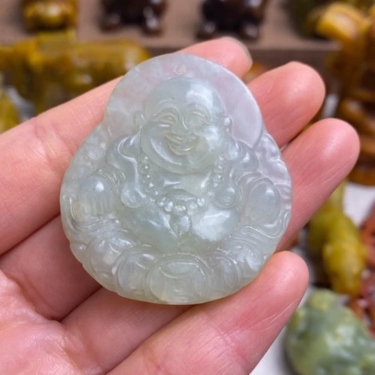 蛇纹石玉未镶嵌颈饰88