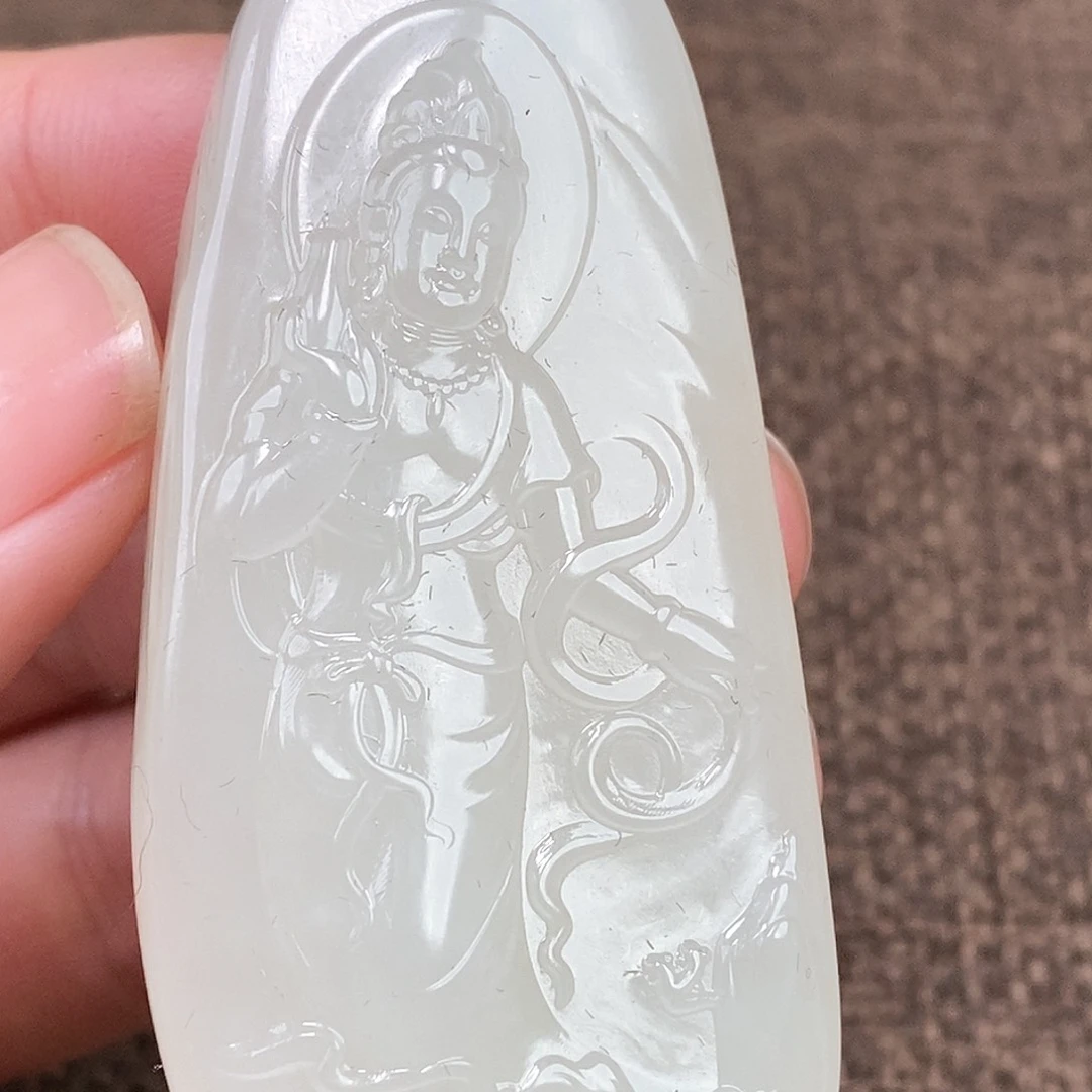 和田玉挂件未镶嵌