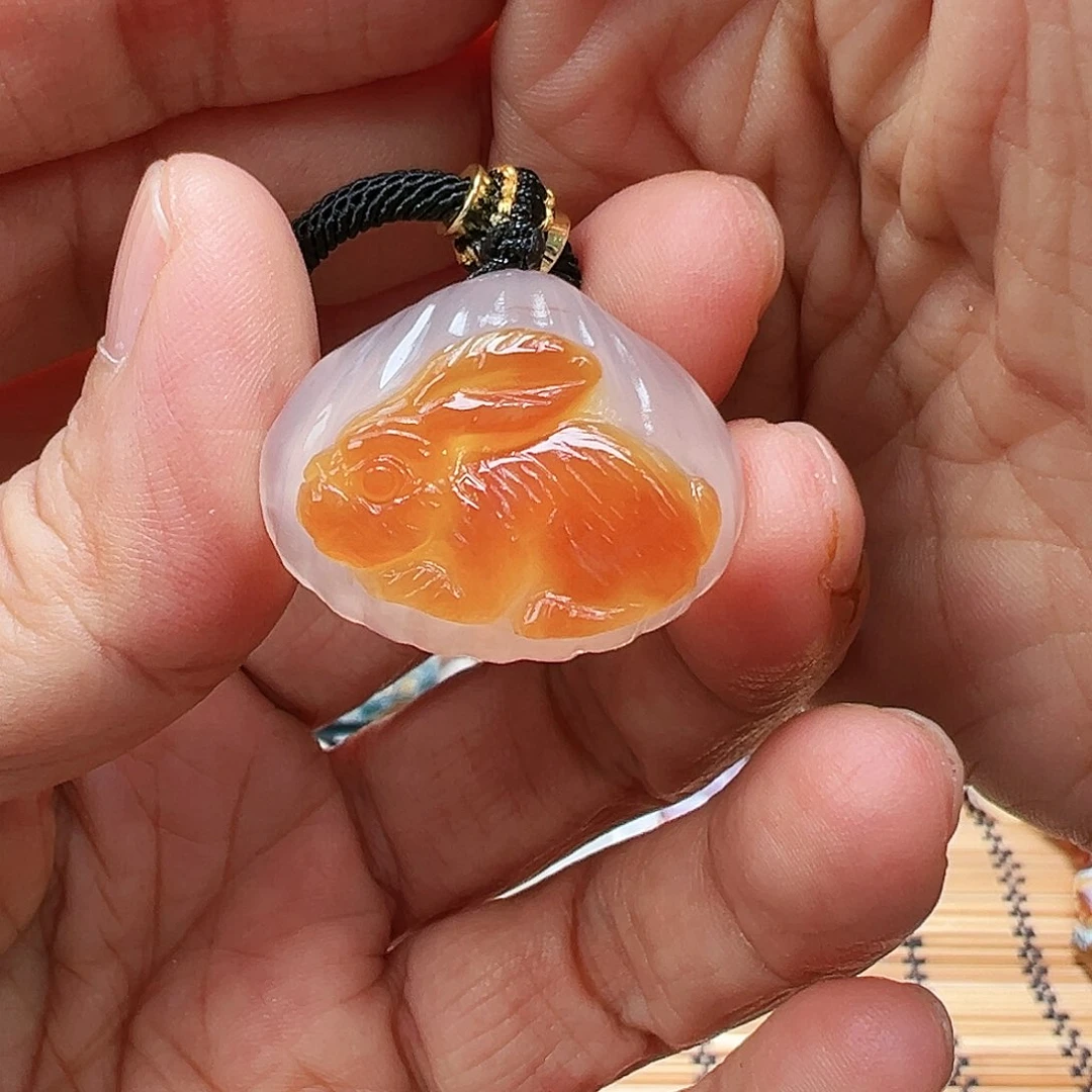 未镶嵌玛瑙/玉髓珠宝半成品