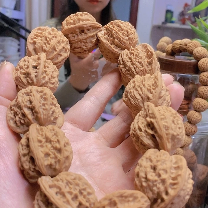 【闪购商品】文玩核桃把件35无名手持