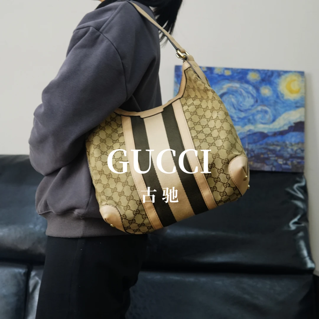 95新 GUCCI/古驰 老花单肩包/FYWJ02508069/8069