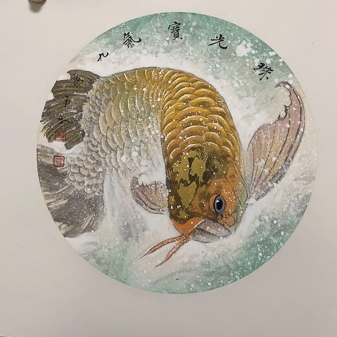 国画陈老师作品福利