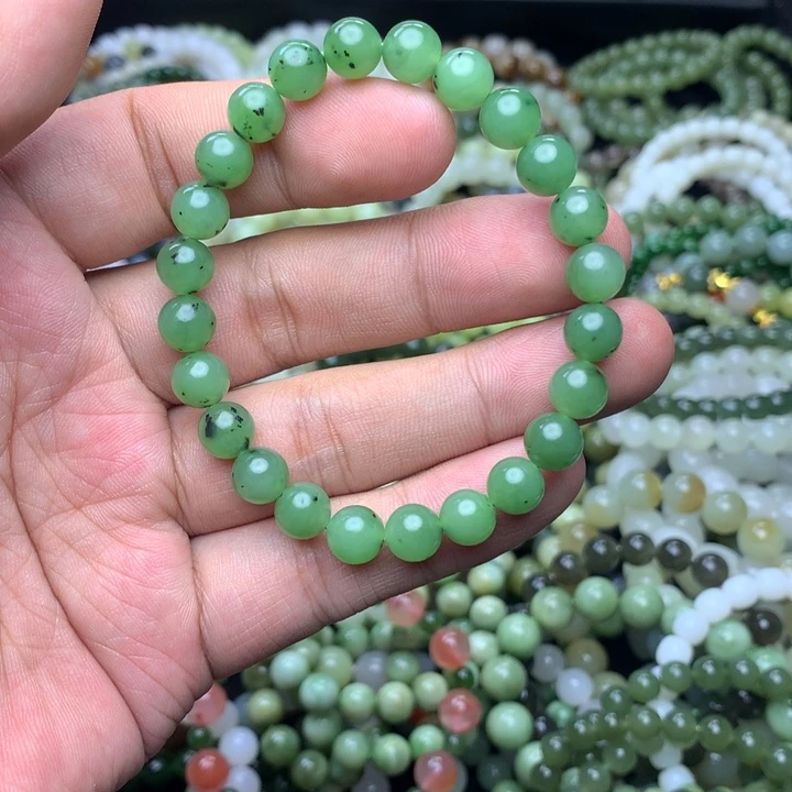 和田玉未镶嵌手串