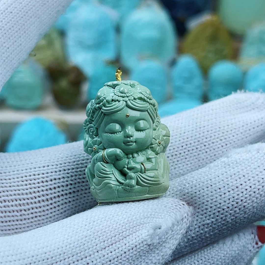 绿松石未镶嵌珠宝奇石