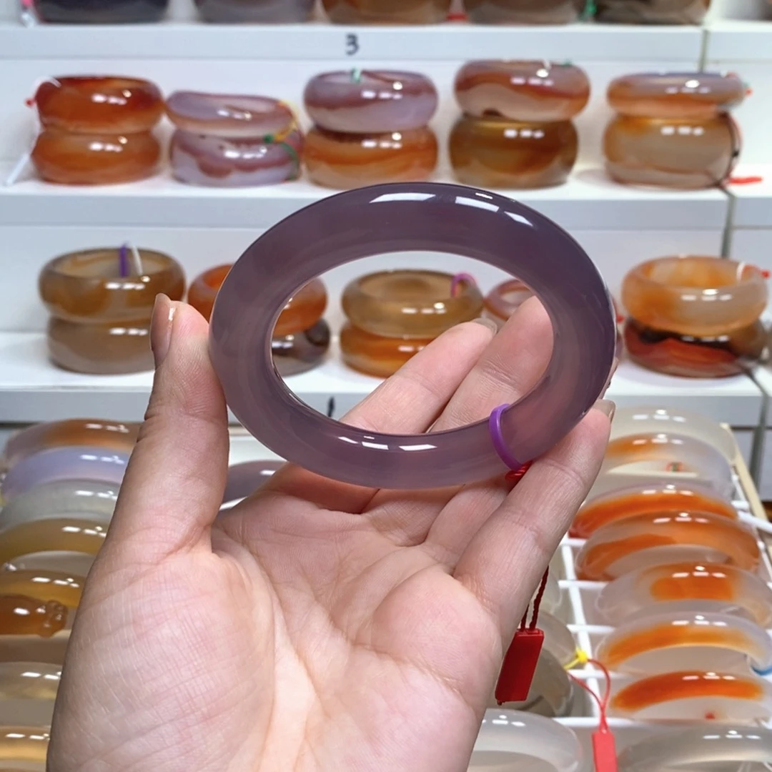 玛瑙/玉髓手镯未镶嵌W**G