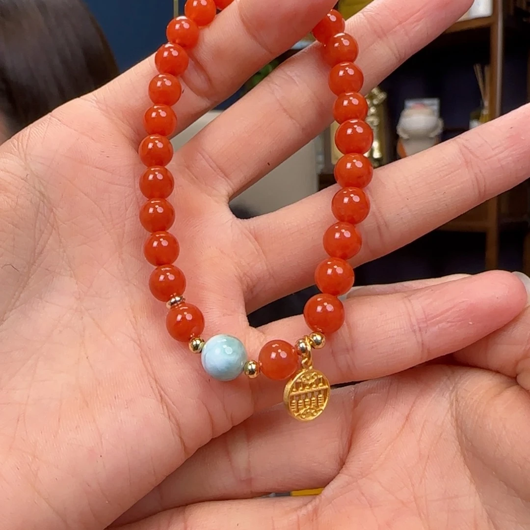 南红玛瑙手链未镶嵌1111111111