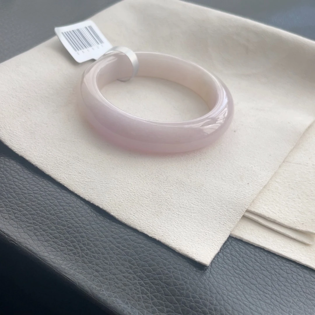 翡翠未镶嵌手镯棉53