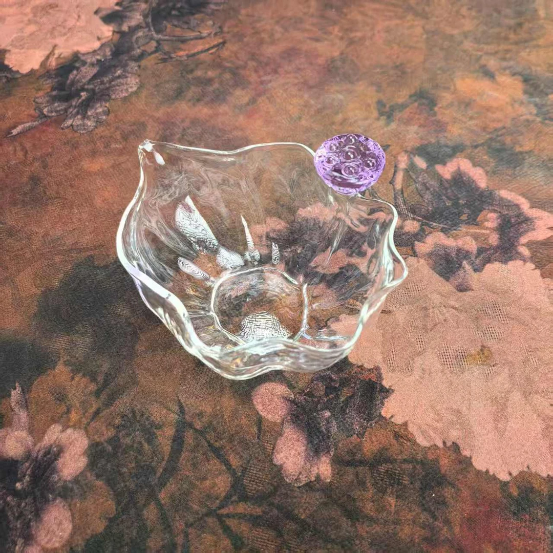 玻璃莲蓬公道杯 A13256