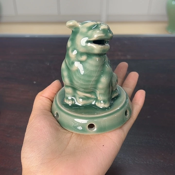 龙泉云间青瓷小米茶器