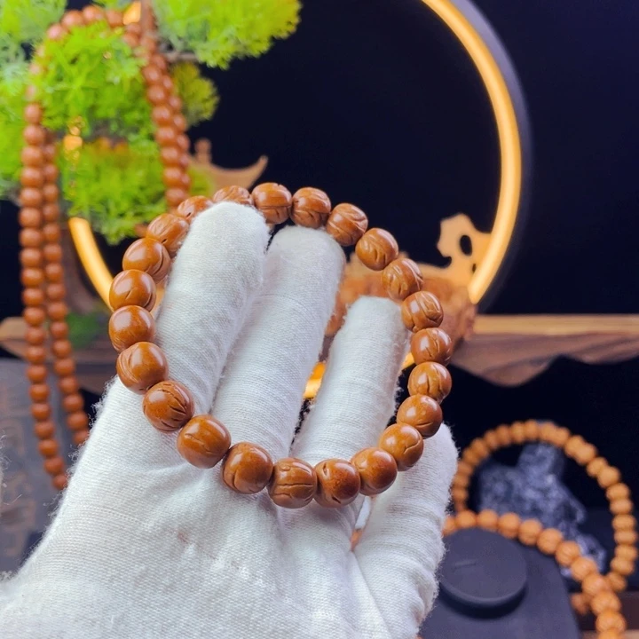 桃核吊坠平****财野生桃核