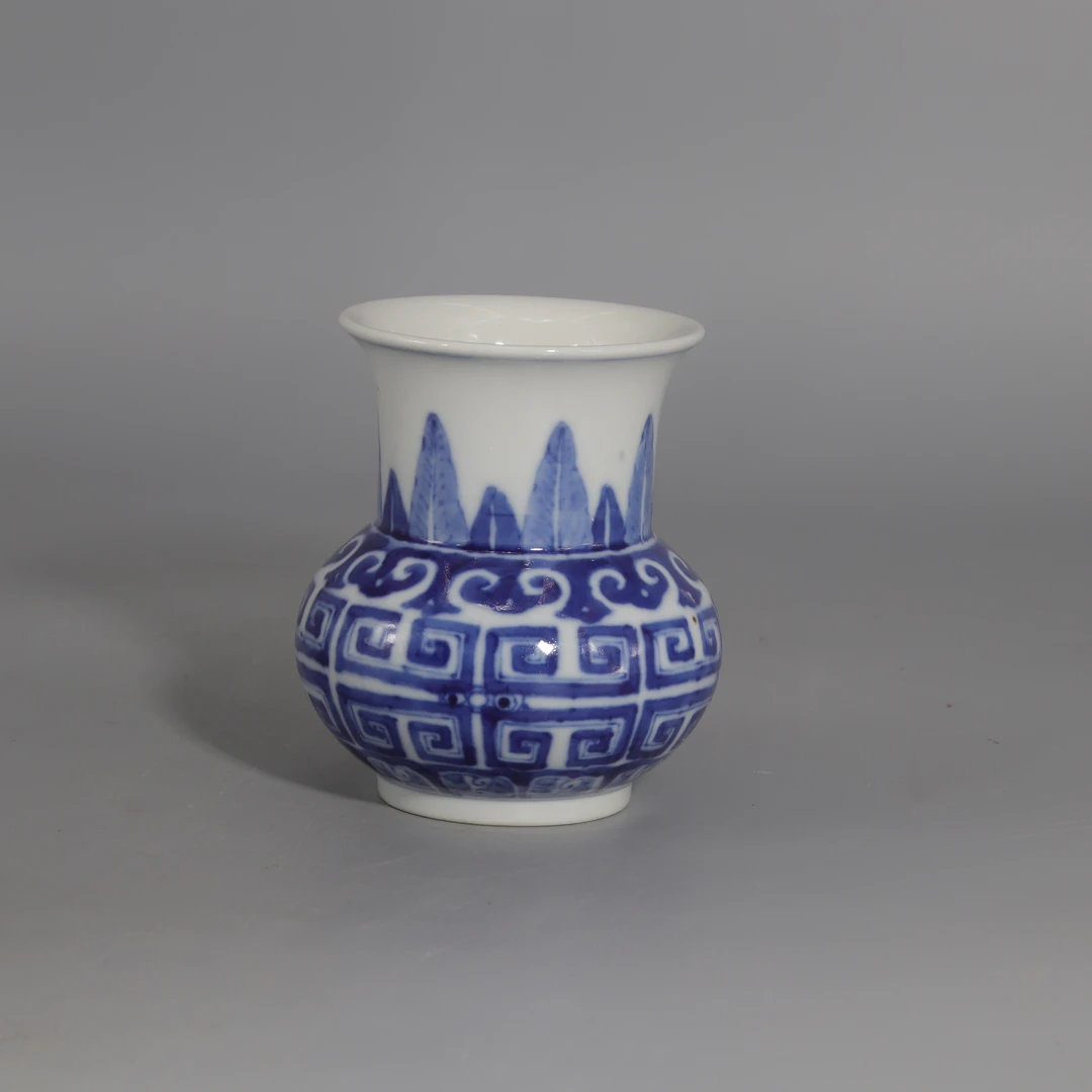 青花虺龙纹渣斗H501-242