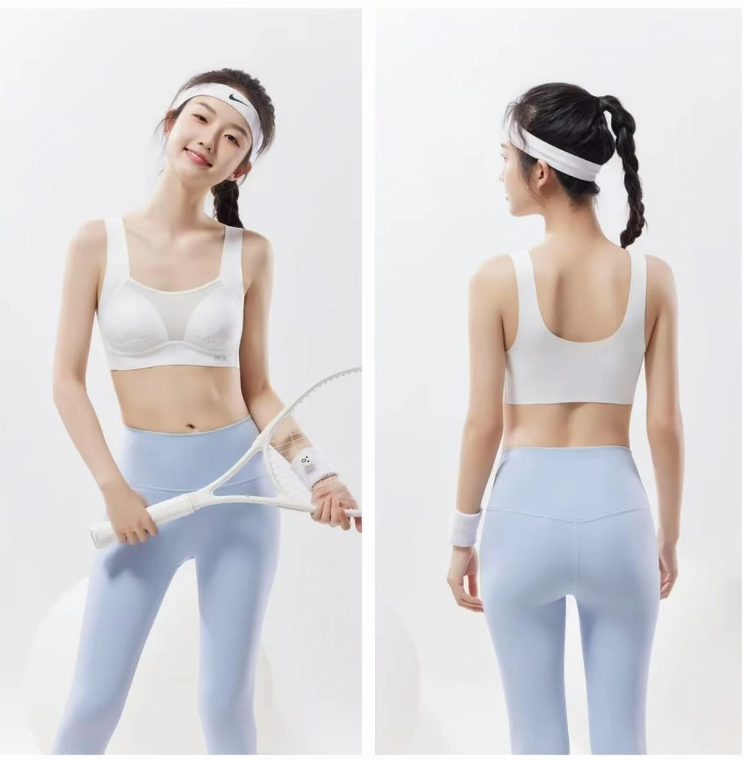 拍1发2【3阶段少女内衣防震杯】大球初中高中学生背心防滑防抖防震