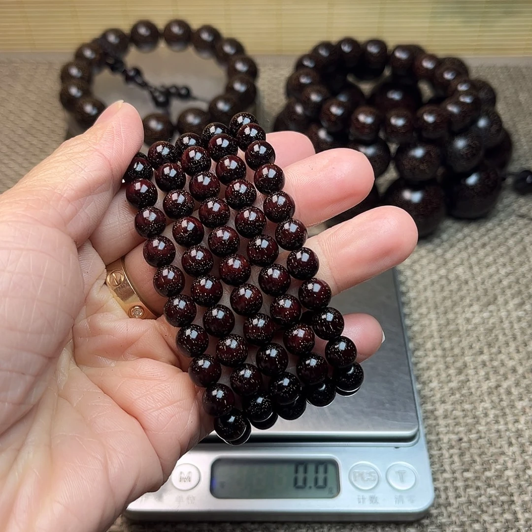 檀香紫檀（小叶紫檀）0.7 108颗 爆星