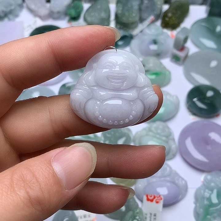 翡翠未镶嵌颈饰天然翡翠