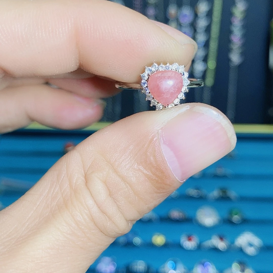 紫晶珠宝半成品银S925镶嵌