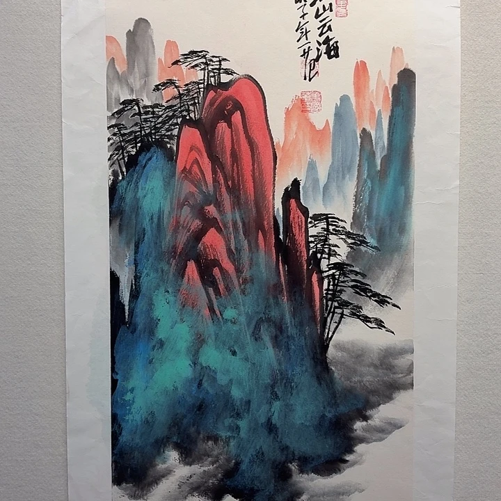 国画姜国华国画作品