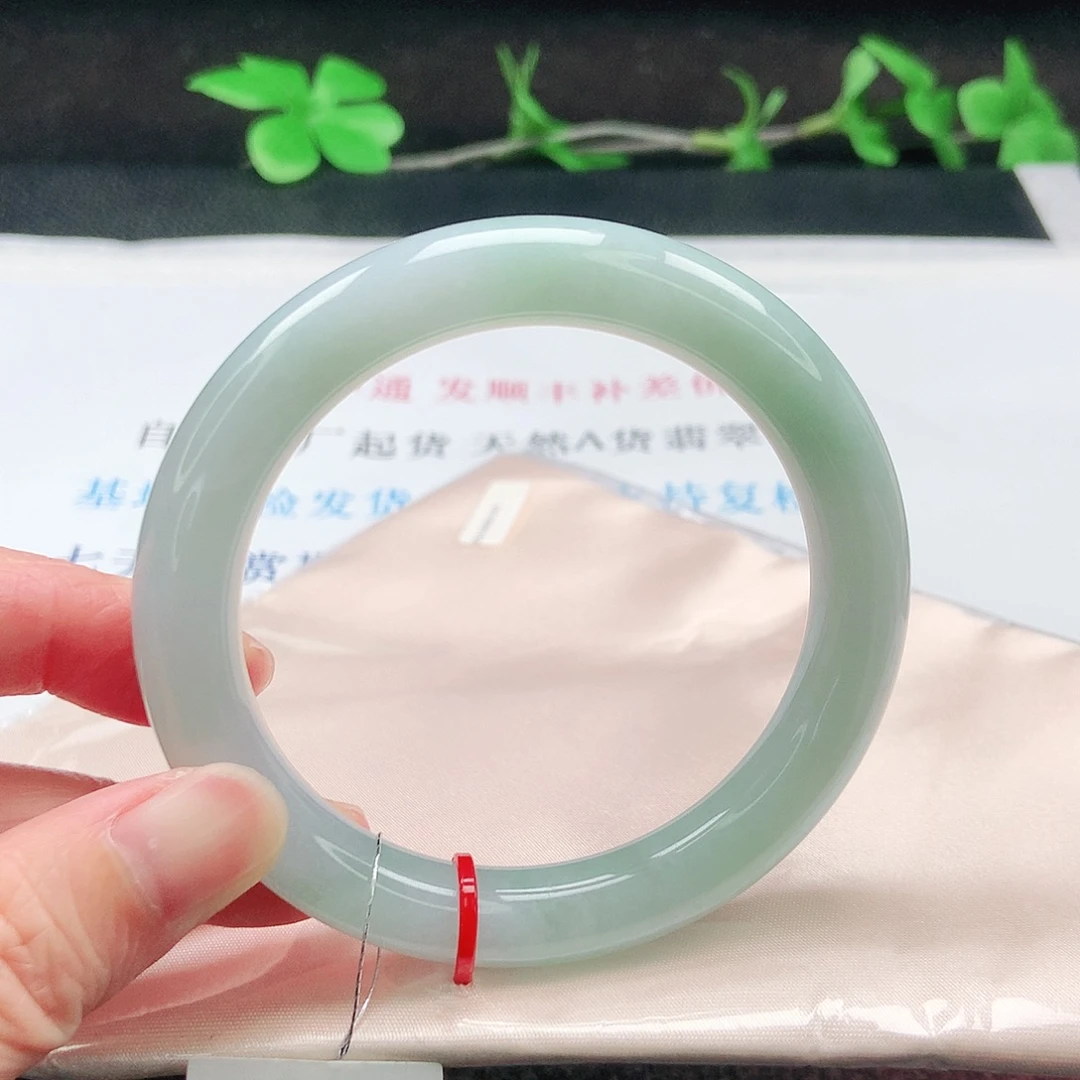 未镶嵌手镯翡翠57圆条