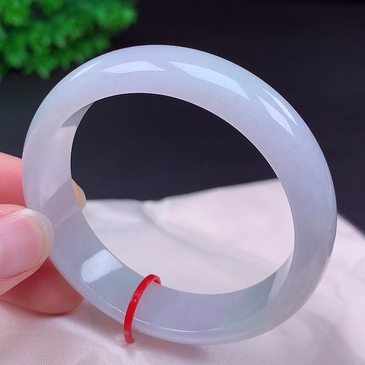 翡翠未镶嵌手镯53圈口431026