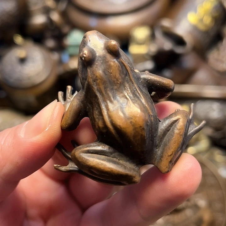 铜器摆件老王直播间