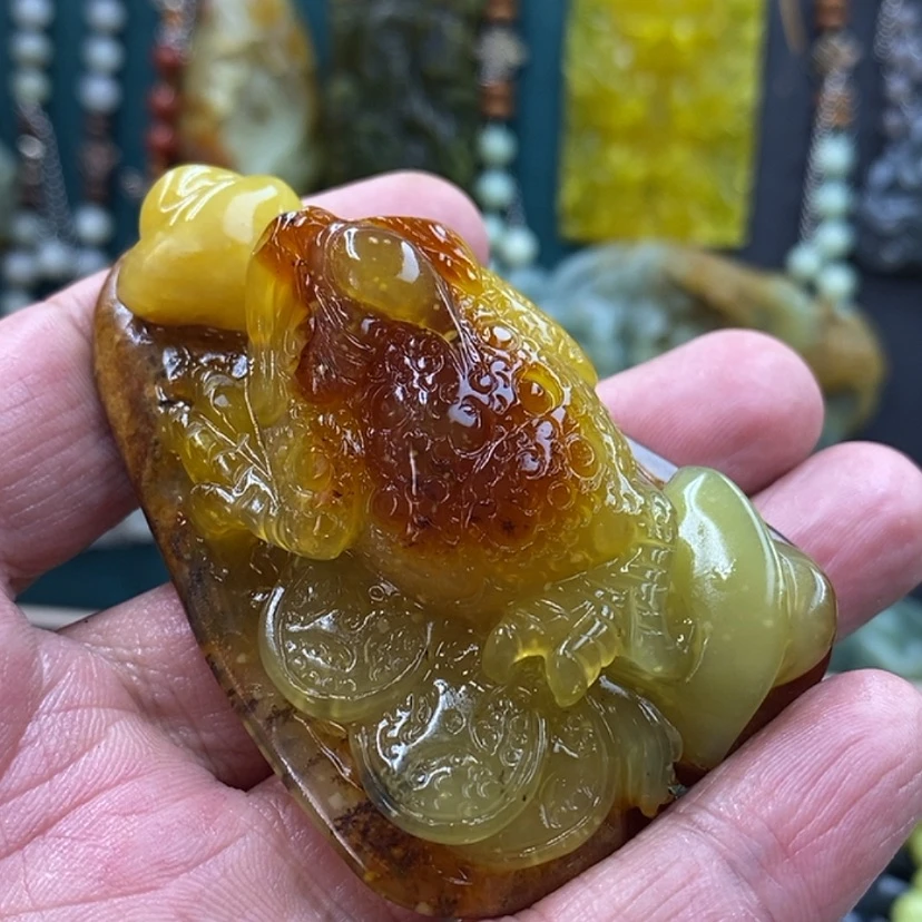 【闪购商品】未镶嵌岫玉吊坠一****8